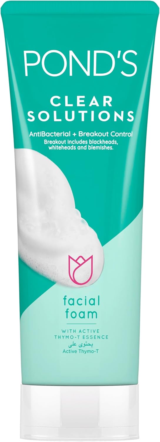 Pond's Clear Solutions Facial Foam with Active Thymo-T (100g)