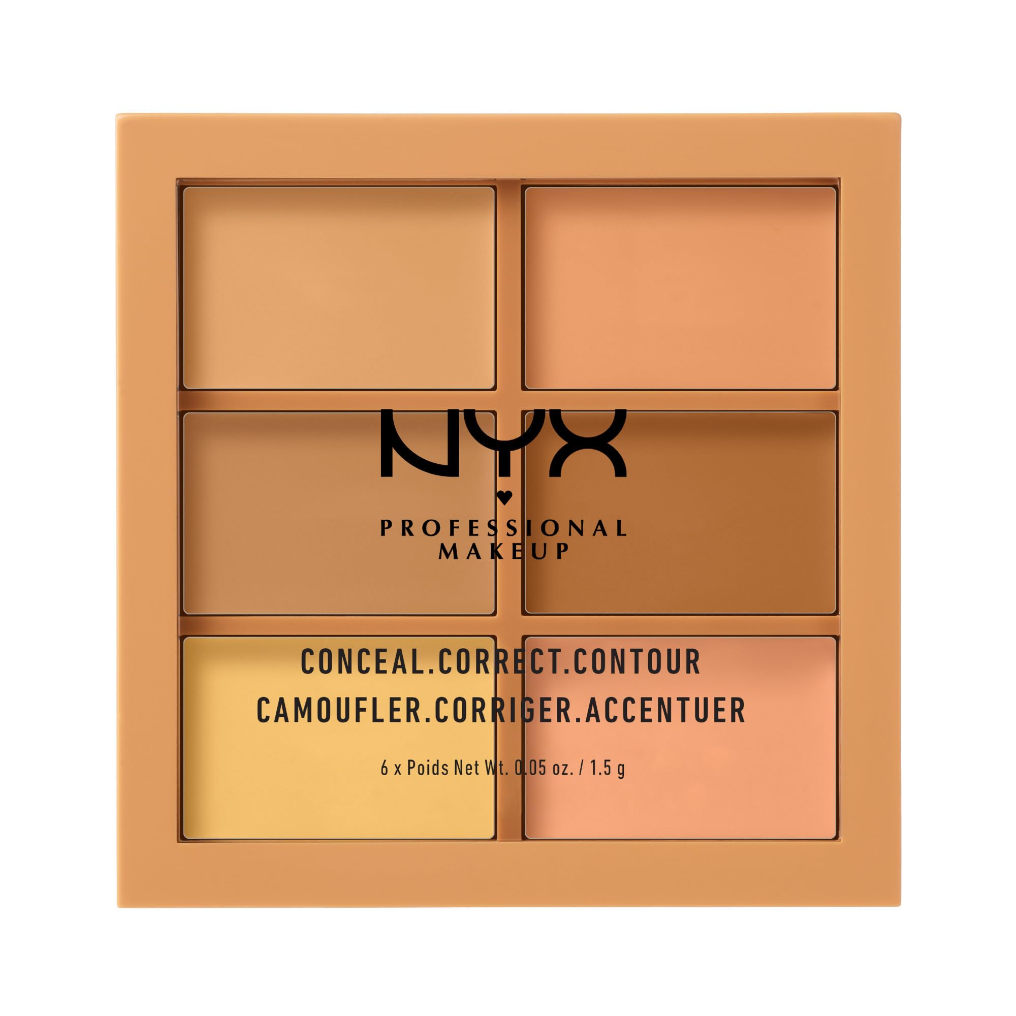 NYX Professional Makeup Conceal Correct Contour Palette - Medium
