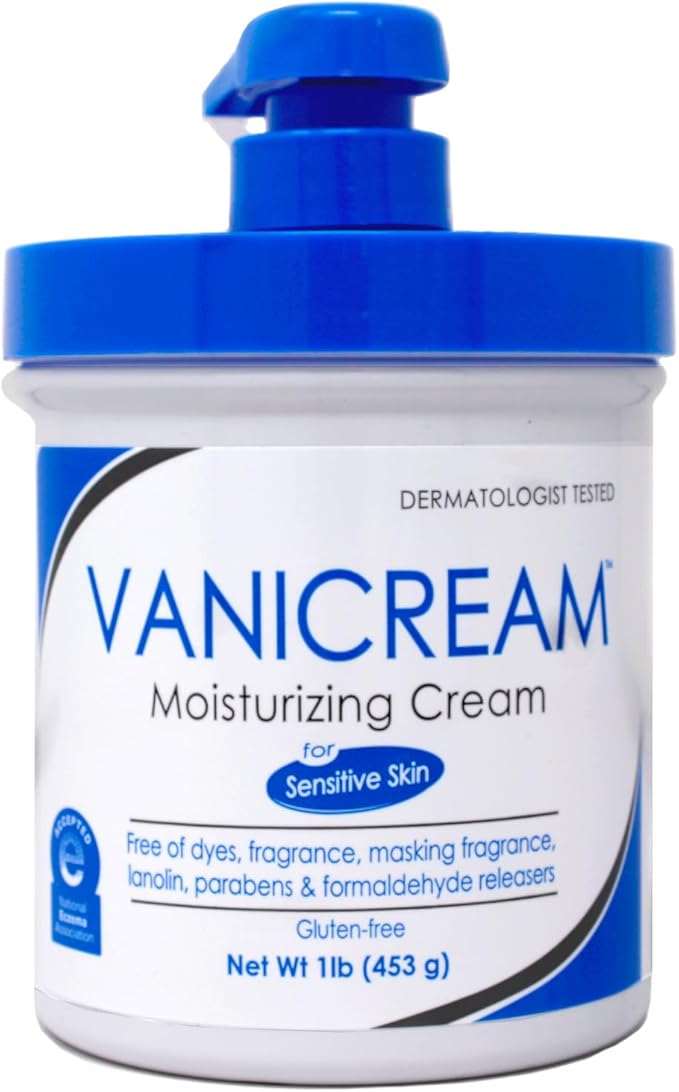 Vanicream, Moisturizing Cream, For Sensitive Skin, 1 lb (453 g)