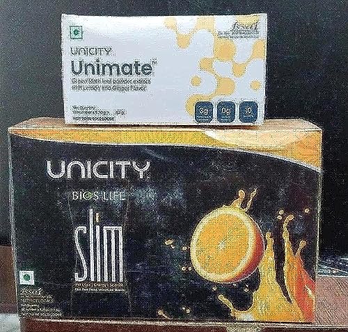 ANIKMART Unicity Unimate + Slim Combo: Yerba Mate Energy & Weight Management Kit