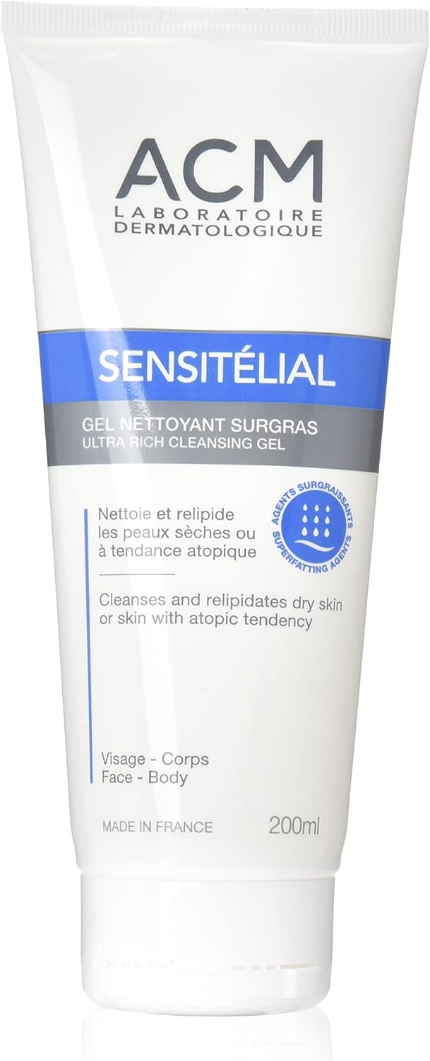 ACM SENSITELIAL Gentle Cleansing Gel (200ml) - Soothing Facial Cleanser