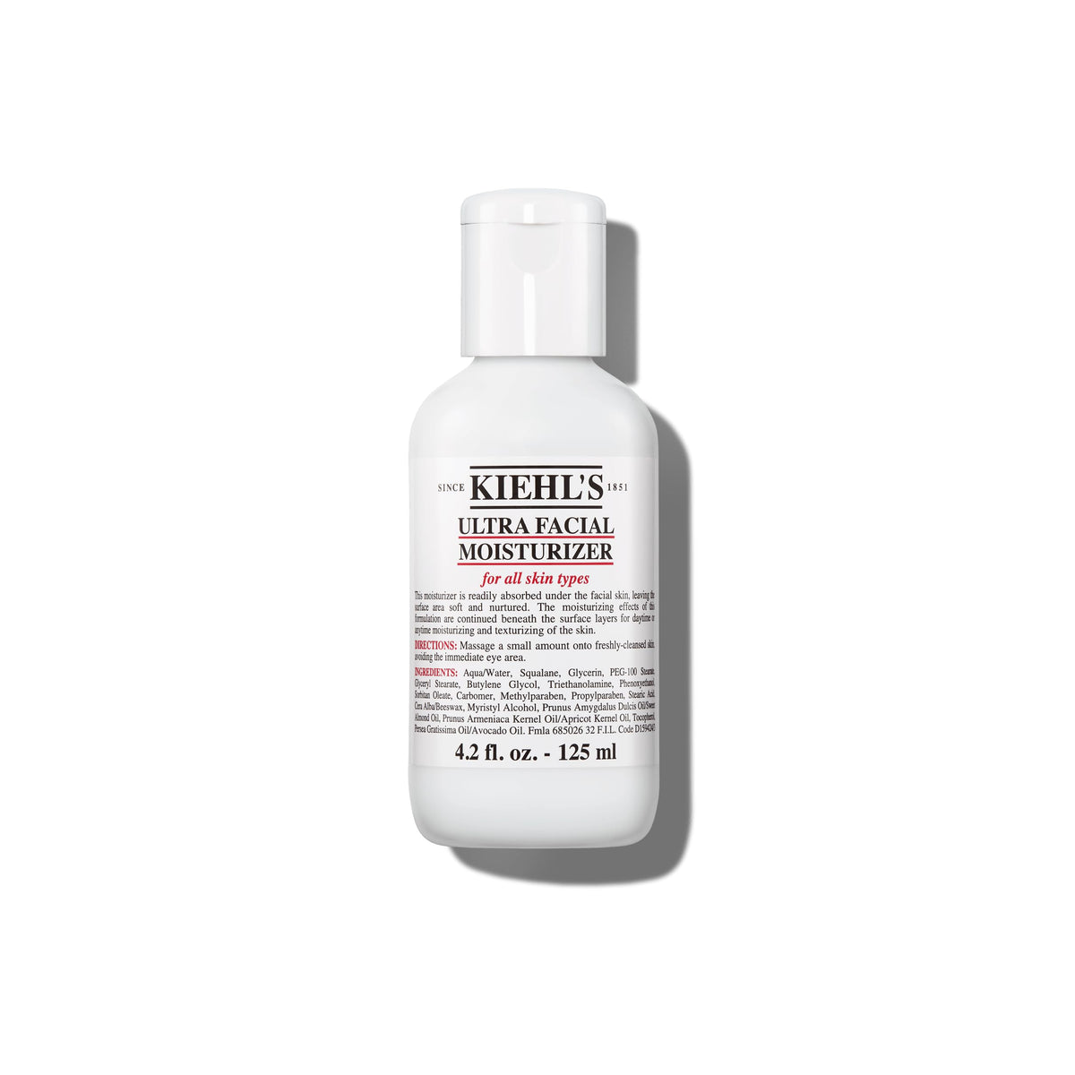 Kiehl's Ultra Facial Moisturizer: Hydrating Cream for All Skin Types