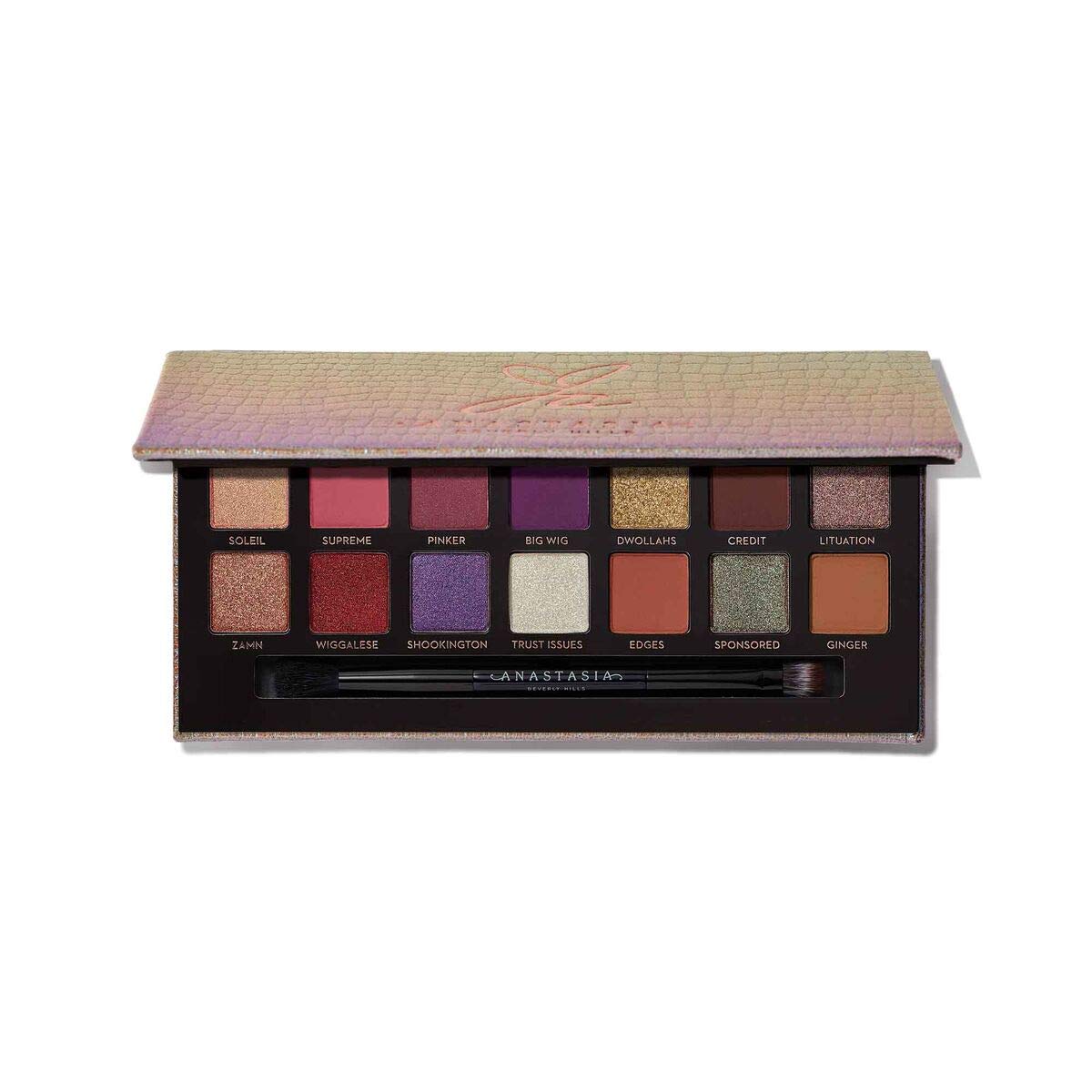 Anastasia Beverly Hills Jackie Aina Eye Shadow Palette, 04 Treasure - Rich & Bold Shades