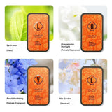 Solid Perfume Set - 4Pcs Floral & Fruity Scent, Long-Lasting Fragrance for Travel & Purse (0.35oz/Box)