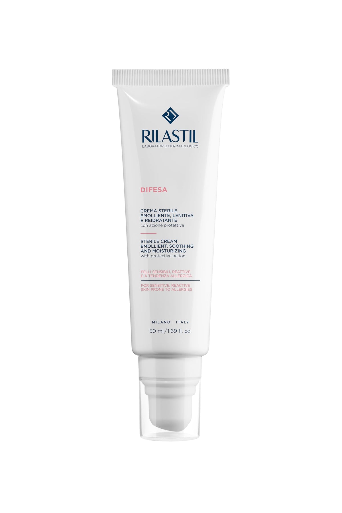 Rilastil Difesa Sterile Cream - Soothing & Protective Skin Barrier (50ml)