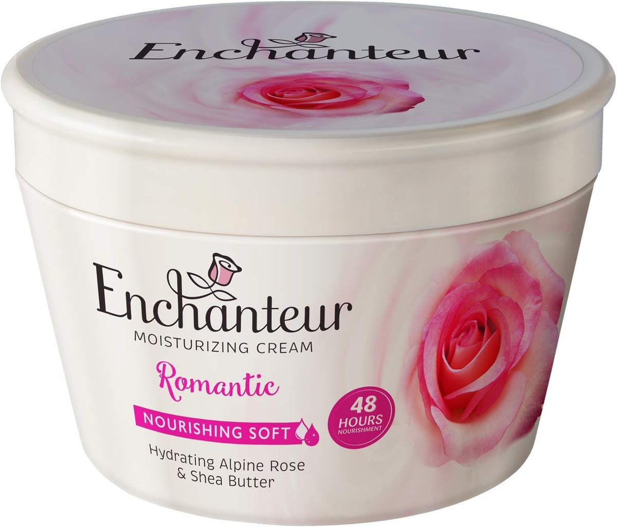 Enchanteur Romantic Cream - Nourishing Moisturizer for Soft, Smooth Skin