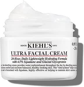 Kiehl's Ultra Facial Moisturizer: Hydrating Cream for All Skin Types