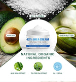 Urea Cream 42% - Foot Cream for Dry Cracked Heels, Hands & Elbows with 2% Salicylic Acid