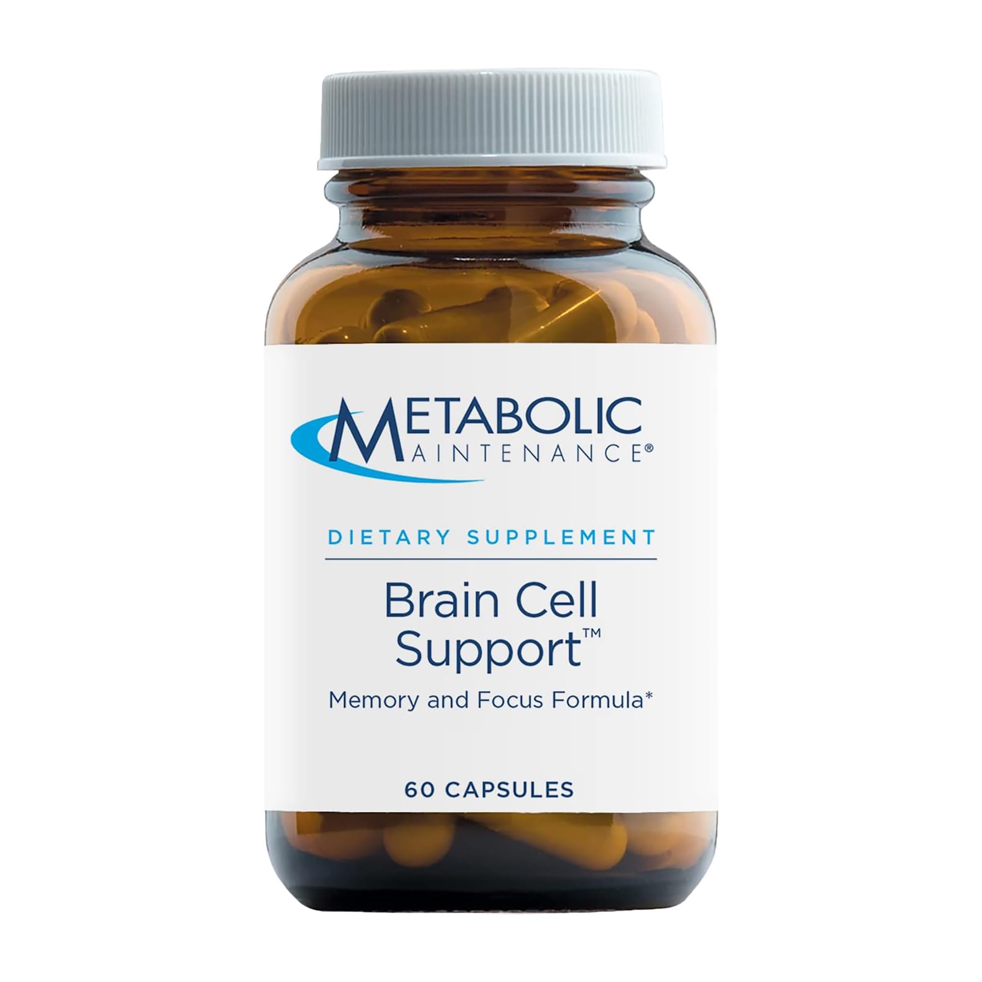 Metabolic Maintenance Brain Cell Support with Cognizin® Citicoline - 60 Capsules