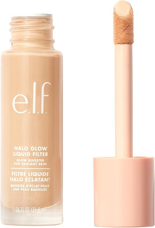 E L F Halo Glow Liquid Filter Complexion Booster For A Glowing Soft Focus Look Infused With Hyaluronic Acid Vegan Cruelty Free 2 Fairlight