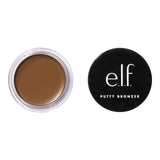 e.l.f. Putty Bronzer - Creamy, Highly Pigmented Bronzer with Argan Oil & Vitamin E | Long-Lasting Glow, 0.35 Oz