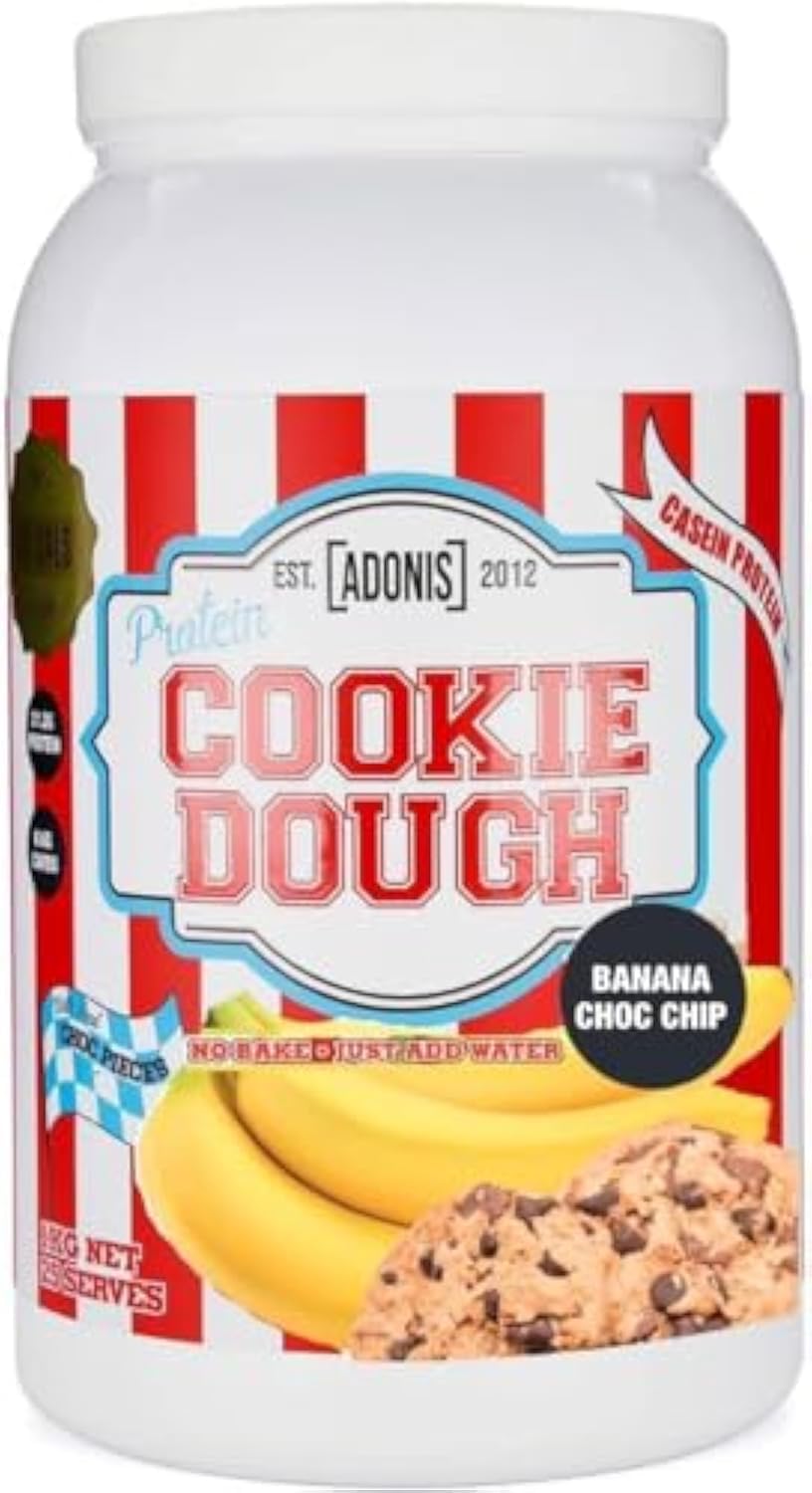 Adonis Gear Protein Cookie Dough - Banana Choc Chip, 1kg