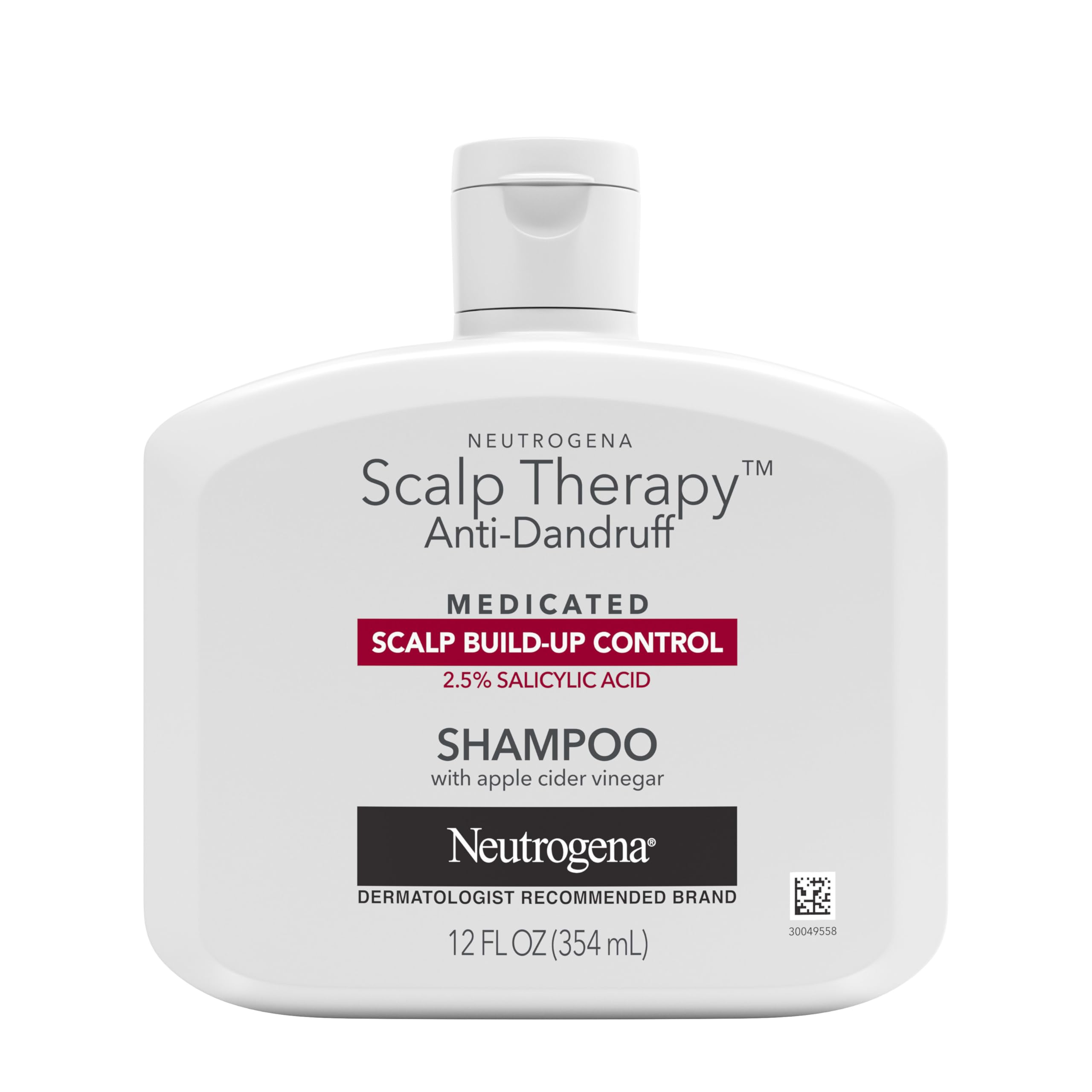 Neutrogena Scalp Therapy Anti-Dandruff Shampoo with Salicylic Acid & Apple Cider Vinegar - 12 fl oz