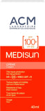 ACM Medisun SPF100 Sunscreen, Broad Spectrum UVA/UVB Protection, 40ml