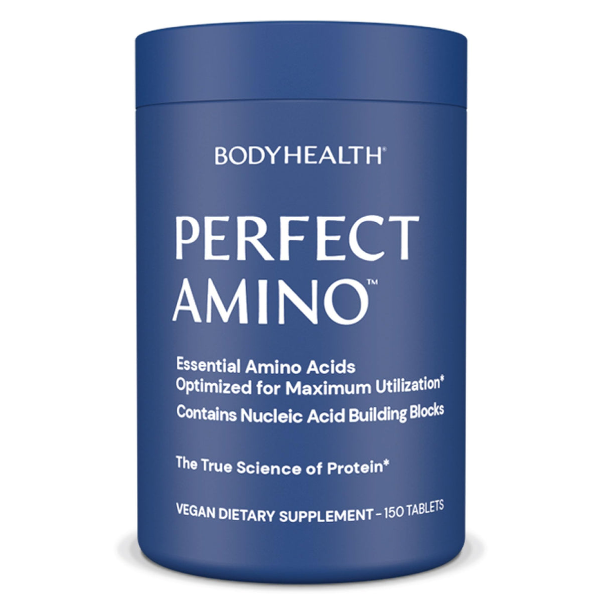 BodyHealth PerfectAmino Tablets: All 8 Essential Amino Acids + BCAAs for Muscle, Recovery & Strength