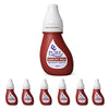 Biotouch Permanent Makeup Liquid Lip Pigment - Set of 6 - Earthy Red