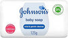 صابون Johnson's للرضع - تنظيف لطيف للبشرة الحساسة، عبوة ٦ × ١٢٥ جم