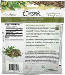Organic Traditions - Ashwagandha Root Powder - 7 oz.