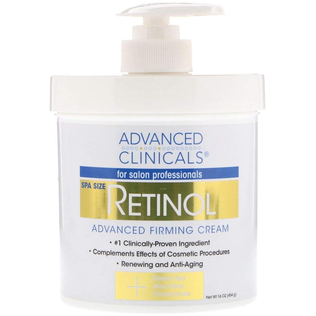 Advanced Clinicals Retinol Firming Cream - Anti-Aging Skincare