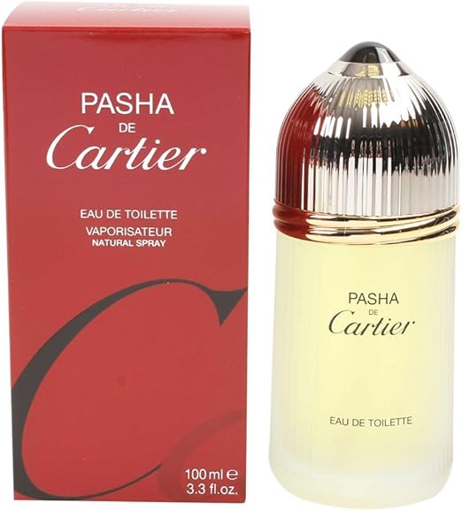 Cartier Pasha de Cartier EDT Spray for Men, 3.3 Oz (100ml)