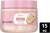 Dove Limited Edition Strawberry Crumb Cake غسول الجسم و مقشر ٢ في ١