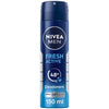 NIVEA MEN بخاخ مزيل العرق المضاد للبكتيريا - حماية ٤٨ ساعة، ١٥٠ مل