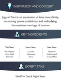 Jaguar Pace Eau de Toilette for Men, Invigorating Scent, 100ml