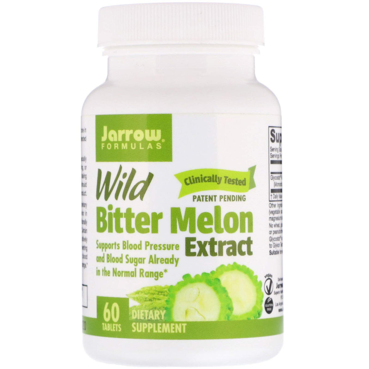 Jarrow Formulas Wild Bitter Melon Extract - 60 Tablets for Blood Sugar Support