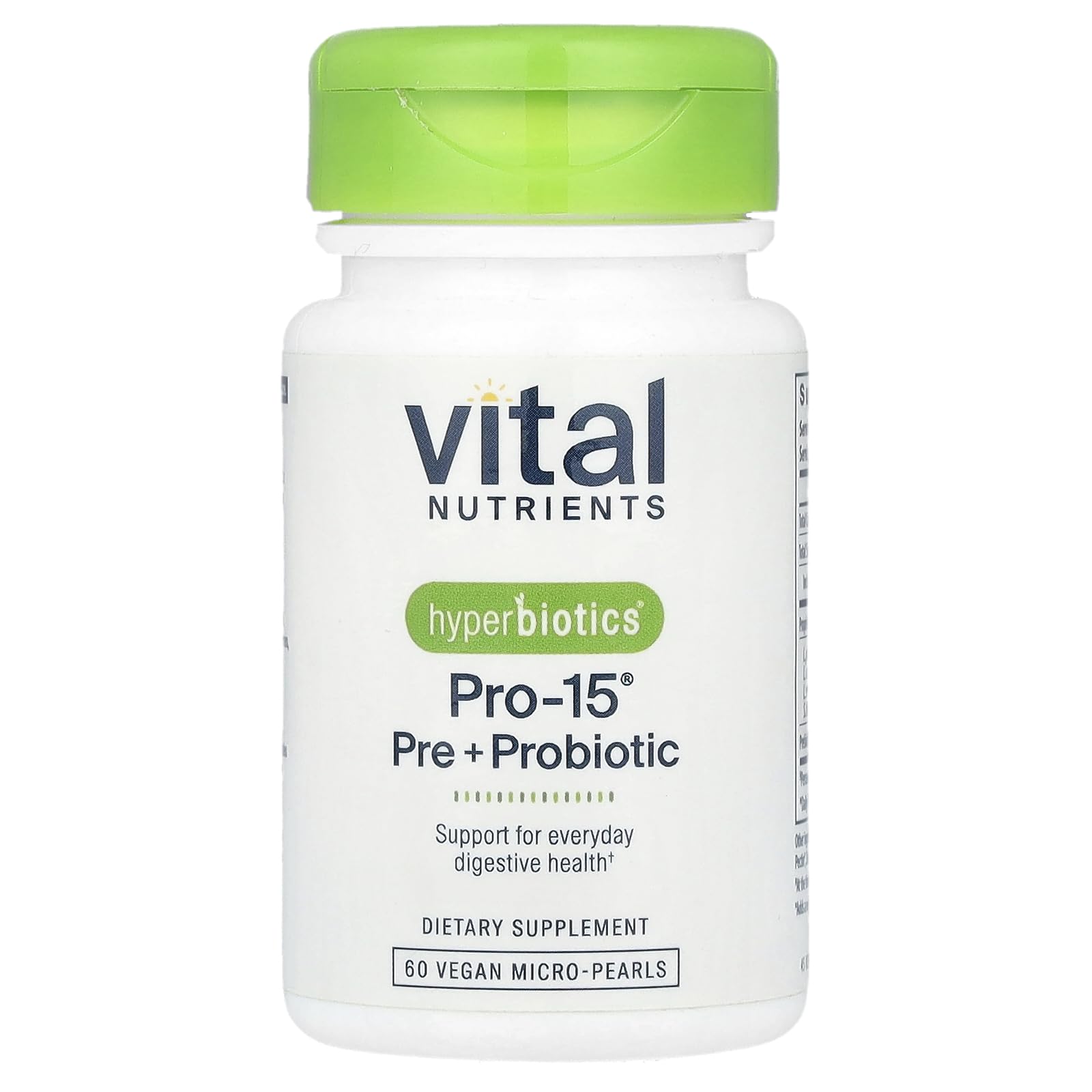 Hyperbiotics Pro-15 The Perfect Probiotic - 5 Billion CFU, 60 Time-Release Tablets