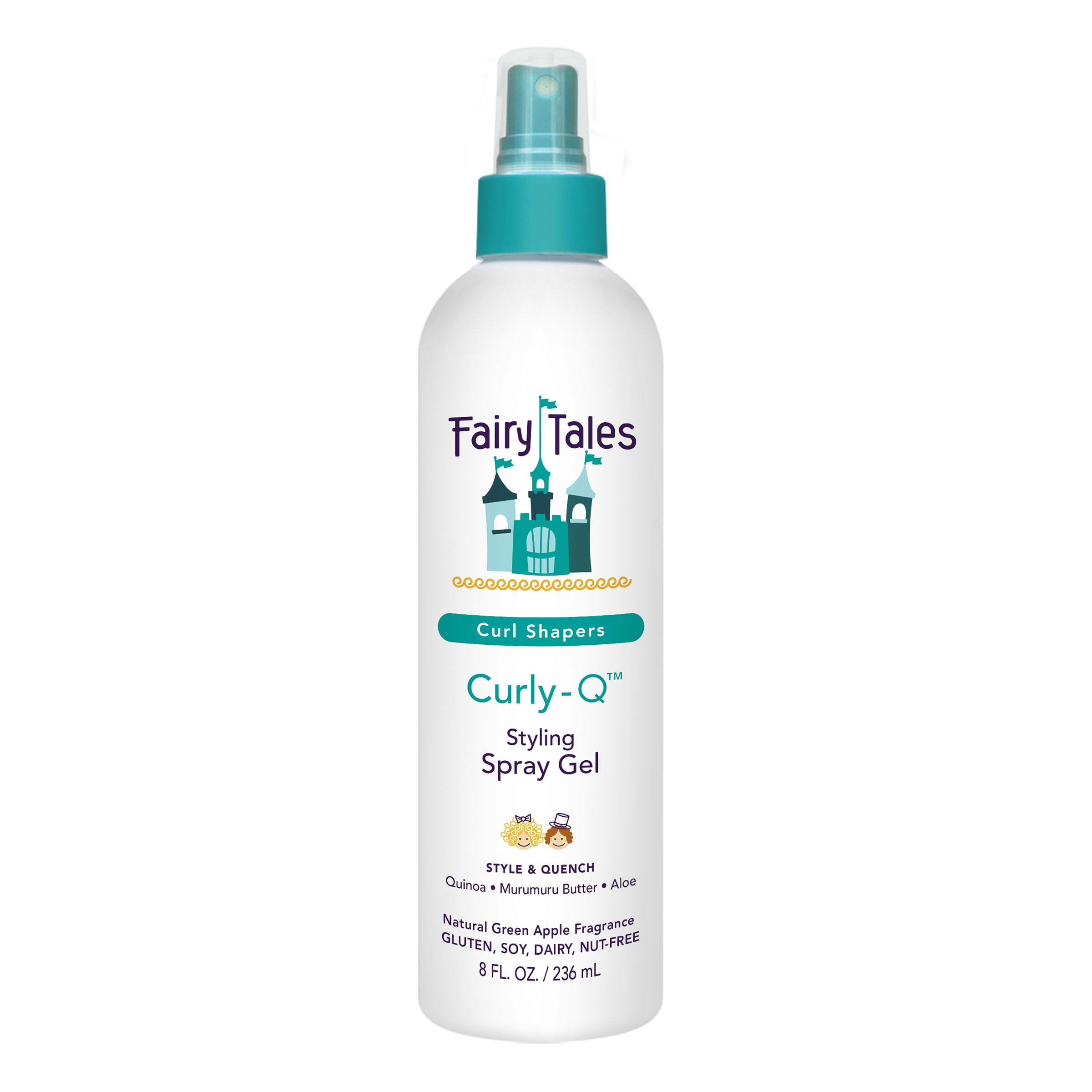 Fairy Tales Curly Q Kids Styling Spray Gel 8oz
