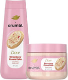 Dove Limited Edition Strawberry Crumb Cake غسول الجسم و مقشر ٢ في ١