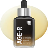 美迪큄 AGE-R Glutathione Glow Serum，专属色素和弹性精华，24小时纯粹光彩，活性光泽技术，日常使用，韩国护肤