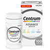 Centrum Advance Multivitamin Tablets - 100 Tabs for Day and Night Support