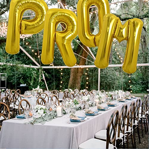 Goldedge Large Gold Letter H Foil Balloon - 32 Inch