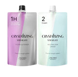 Shiseido Professional Hair Straightening System: Crystallizing Straightener & Neutralizing Emulsion