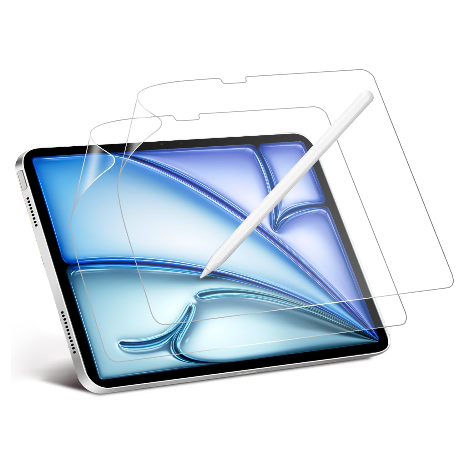 T Tersely 2-Pack Paper-Feel Screen Protector for iPad Air 13-Inch M2 (2024) - Anti-Glare Matte Film