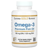 California Gold Nutrition Omega 3 Premium Fish Oil - High Potency EPA & DHA Supplement