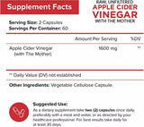 كبسولات الخل Apple cider vinegar لخسارة الوزن والتطهير.