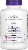 Collagen peptides with Vitamin C for skin, hair, and joint support.