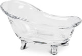 Abbott Collection Bliss Glass Bathtub Soap Dish - Elegant & Functional