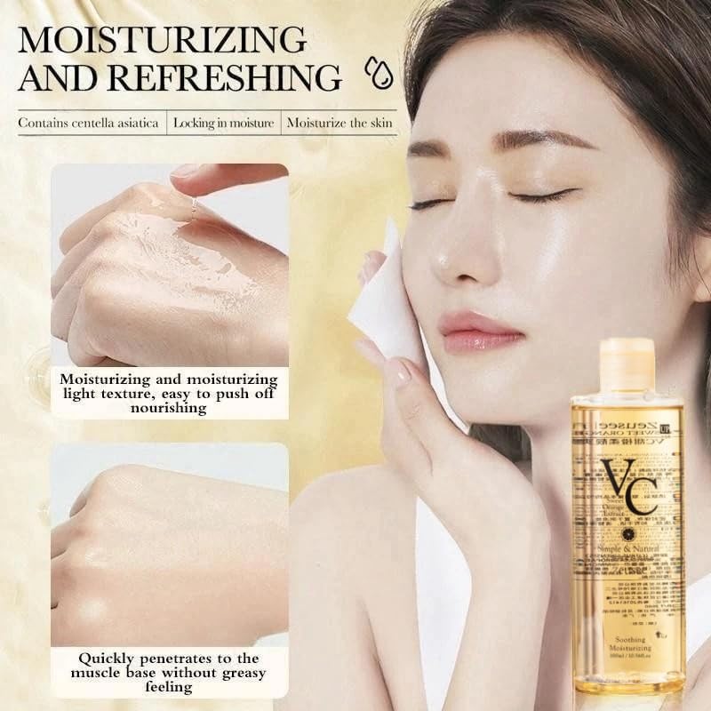 Mhepzol VC Toner - 300ml Vitamin C Moisturizing Toner for Skin Brightening and Hydration