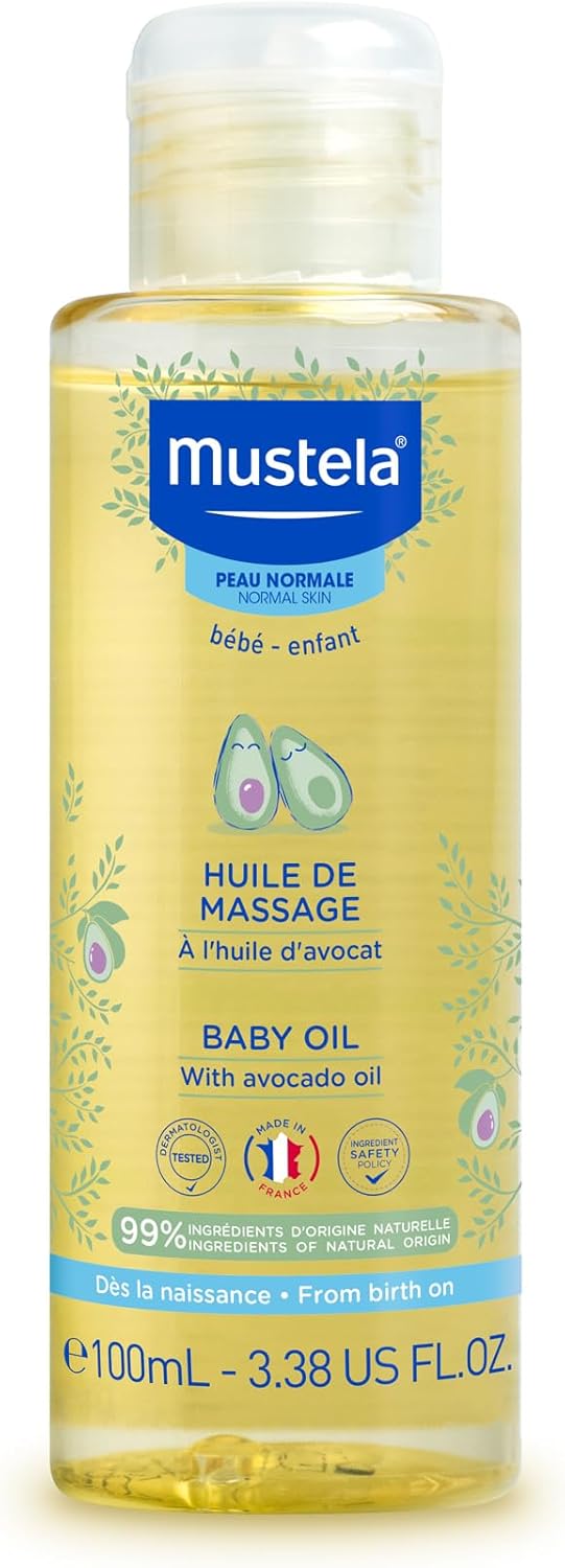 Mustela PN Massage Oil - 100ml - Soothing & Nourishing