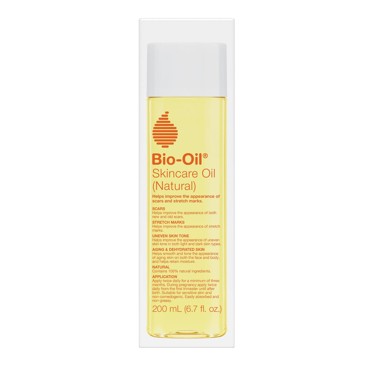 Bio-Oil Natural Skincare Body Oil Serum: Hydrating & Nourishing (6.7 oz)
