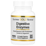 California Gold Nutrition Digestive Enzymes – ProHydrolase® & Amylase Blend – 90 Veggie Capsules for Optimal Digestion & Nutrient Absorption