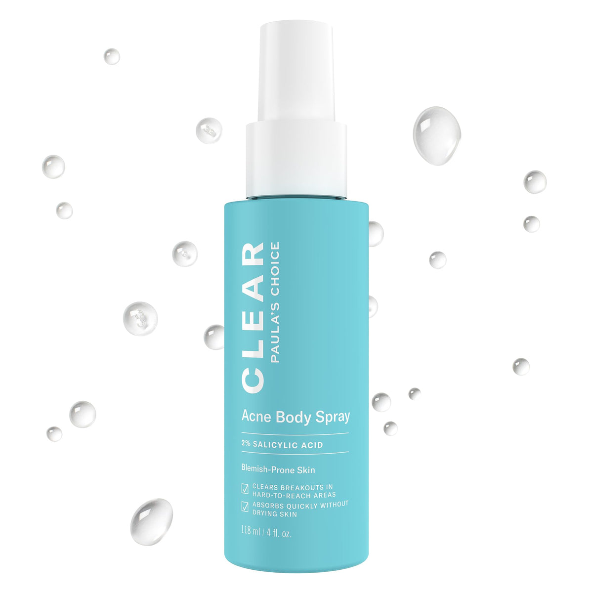 Paula's Choice Clear Body Spray: Salicylic Acid Acne Treatment