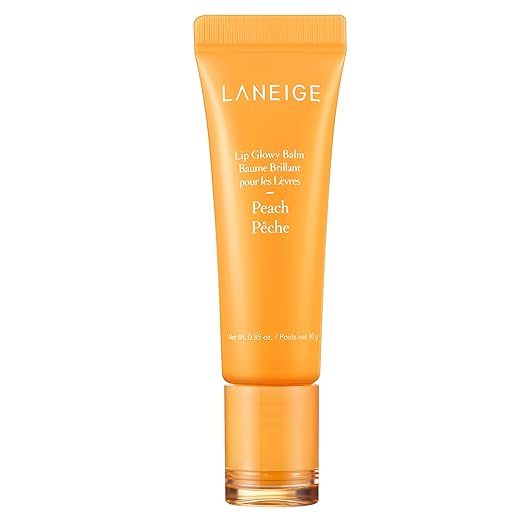 LANEIGE Lip Glowy Balm - Peach: Sheer Hydration & Color