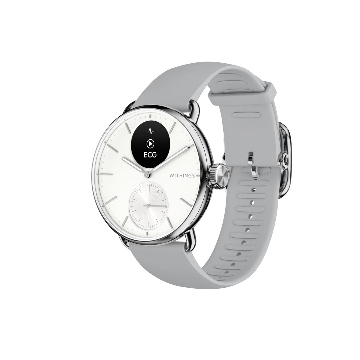 Withings ScanWatch 2 Hybrid Smartwatch – Heart Rate, ECG, Sleep & Fitness Tracker with 30-Day Battery