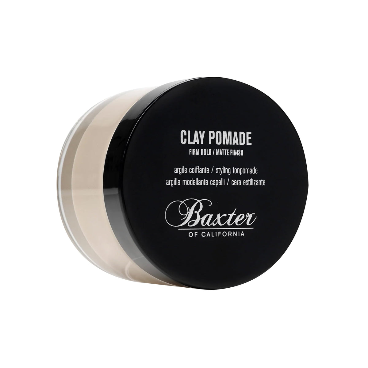 Baxter California Clay Pomade - Firm Hold Matte Texture Hair Styling Product