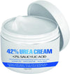 Urea Cream 42% - Foot Cream for Dry Cracked Heels, Hands & Elbows with 2% Salicylic Acid