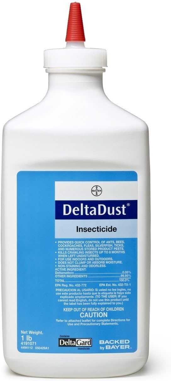 Bayer Delta Dust Insecticide with Hand Duster - 1 lb